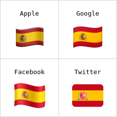 Drapeau de Ceuta et Melilla emojis
