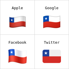 चिली का ध्वज इमोजी