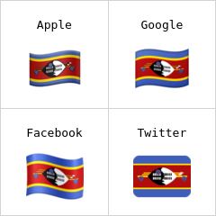 سوازی لینڈ کا پرچم ایموجی