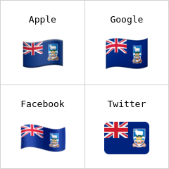 Flagge der Falklandinseln Emoji