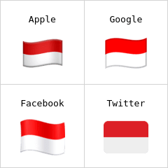 Steagul Indoneziei emoji