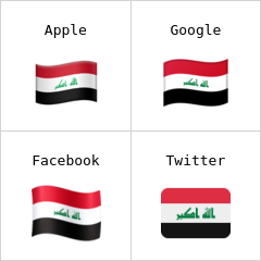 Drapeau de l'Irak emojis