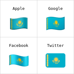 Σημαία του Καζακστάν emoji