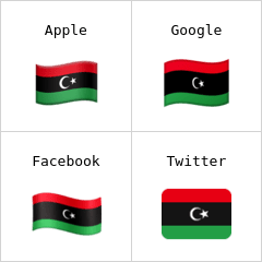 Libya Bayrağı emoji