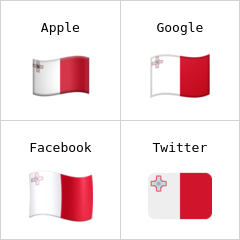 Maltesisk flag emoji