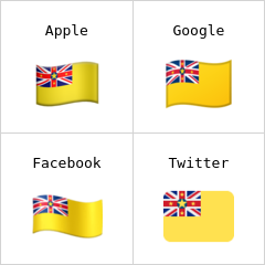 Bandera de Niue Emojis