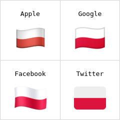 Флаг Польши эмодзи