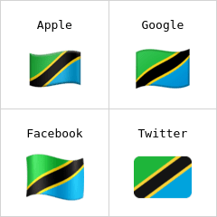 Bendera Tanzania emoji