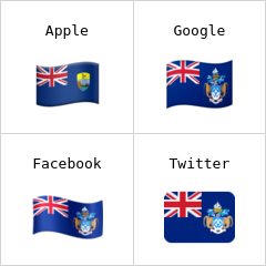 Bandera de Tristán de Acuña Emojis