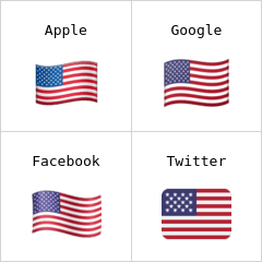 Bendera Amerika Serikat emoji