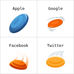 Flying disc emoji