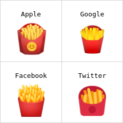 Patates kızartması emoji