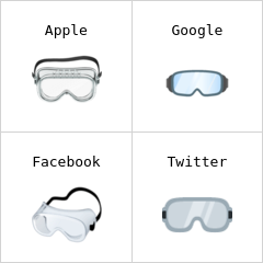 Kacamata renang emoji