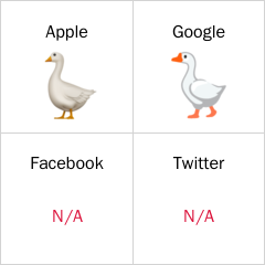 Goose emoji