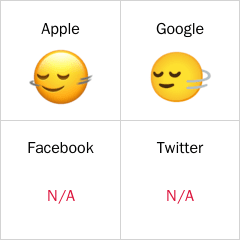 Huvud skakar horisontellt-emoji