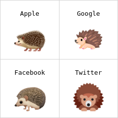 Hedgehog emoji