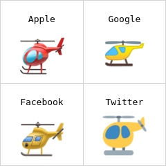 Helicóptero Emojis