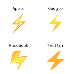 Hoog voltage emoji