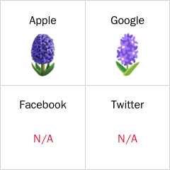 Hyacinth emoji
