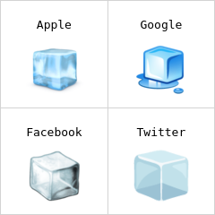 Cubo de gelo emoji