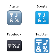 Pulsante con simboli Emoji