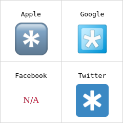 Keycap asterisk emoji