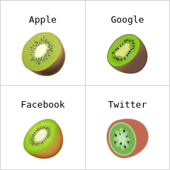 Owoc kiwi emoji