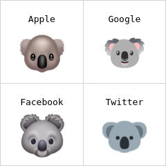 Koala emojis