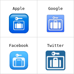 Przechowalnia bagażu emoji