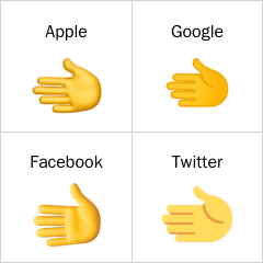 🤚 Raised back of hand emojis 🤚🏻🤚🏼🤚🏽🤚🏾🤚🏿