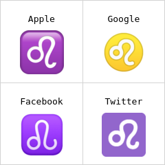 Segno zodiacale del Leone Emoji