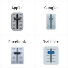 Schieberegler Emoji