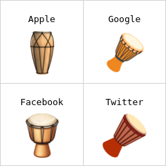 Afrikanische Trommel Emoji