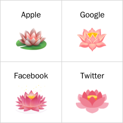 Lotusblomst emoji