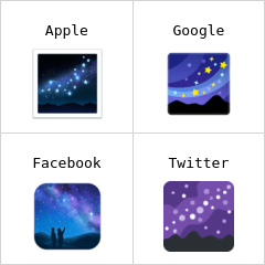 Milky way emoji