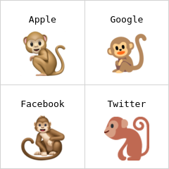 μαϊμού emoji