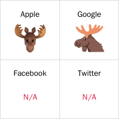 αμερικάνικη έλαφος emoji