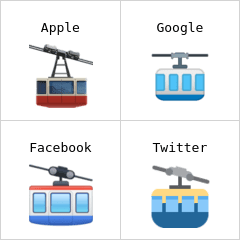 Bergschwebebahn Emoji