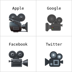 Kamera filmowa emoji