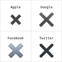 Malaking multiplication x emoji