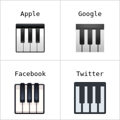 Piano emojis