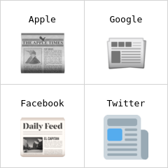 Sanomalehti emojit