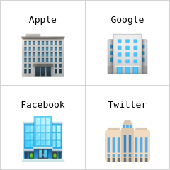 Immeuble de bureaux emojis