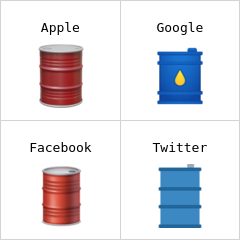 Baril de pétrole emojis