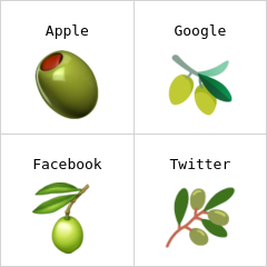 Olive emojis