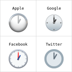 ایک بجے کا وقت ایموجی