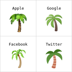 Palmiye ağacı emoji