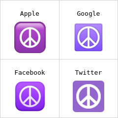 Simbolo ng kapayapaan emoji