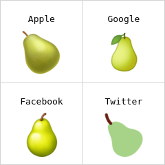 Päärynä emojit