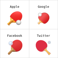 Ping-pong emojis